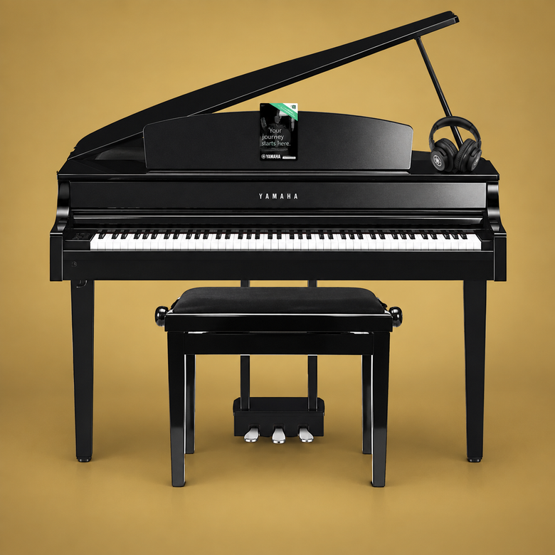 Yamaha Clavinova de Cola CLP865GP PE - Para Importación