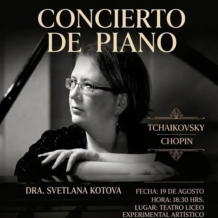 Concierto de piano Svetlana Kotova